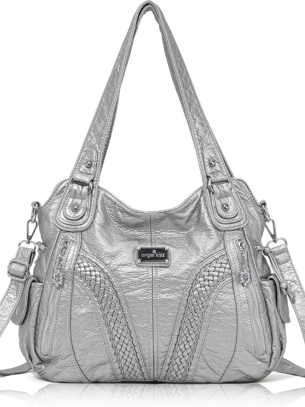 Purses and Women Fashion Tote Bag Shoulder Bags Top Handle Satchel Purses Washed